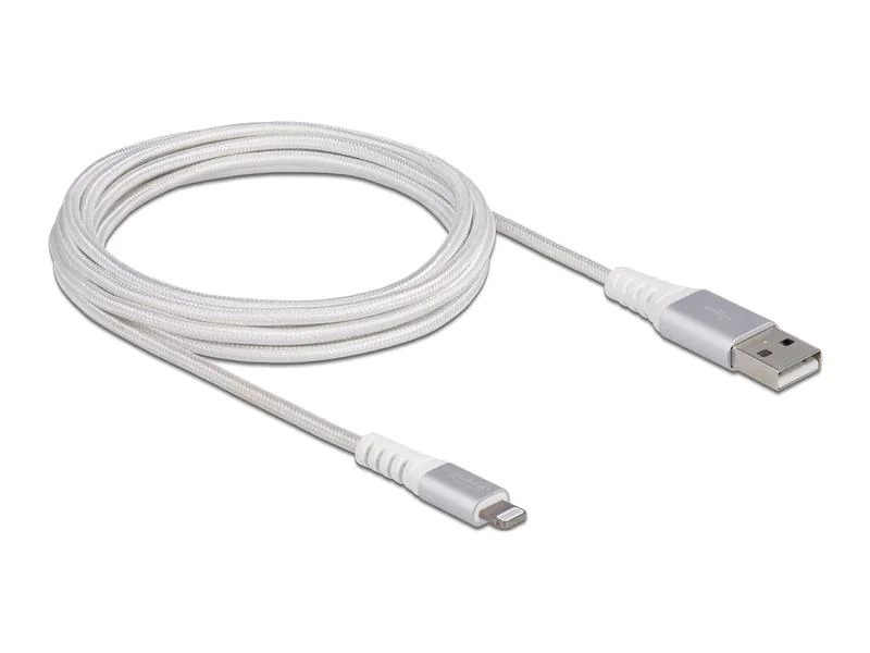 Delock USB 2.0-Kabel USB A - Lightning 3 m