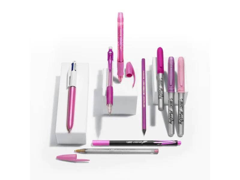 BIC Kugelschreiber Pink &amp; Purpleset 10-teilig
