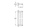 GROHE Handtuchhalter Essentials 60 cm, Chrom