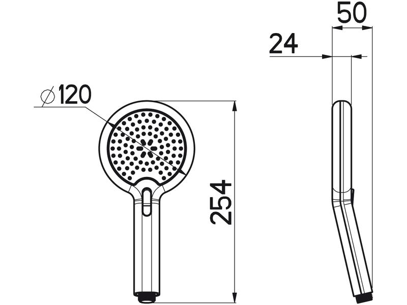 Nikles Handbrause Infinity 120 Duo
