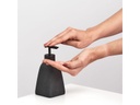 Zeller Present Seifenspender Dark Stone 280 ml, Schwarz