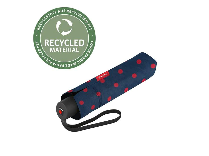 Reisenthel Knirps Schirm Pocket Classic mixed dots red