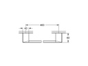 GROHE Handtuchhalter Selection Cube