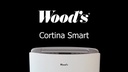 Wood's Klimagerät AC Cortina 12K SMART HOME 105 m³