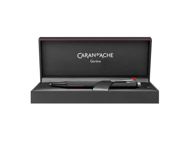 Caran d'Ache Kugelschreiber Ecridor Racing Medium (M), Schwarz