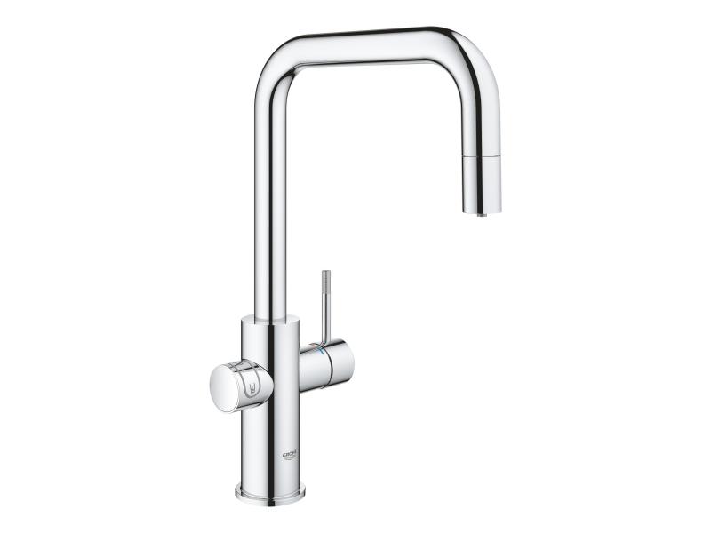 GROHE Küchenarmatur Blue Home U-Auslauf, Starter Kit, Chrom