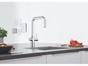 GROHE Küchenarmatur Blue Home U-Auslauf, Starter Kit, Chrom