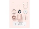 Linuo Ultraschall-Luftbefeuchter Candle GO-204-P Pink