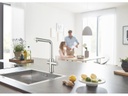 GROHE Küchenarmatur Blue Home L-Auslauf, Starter Kit, Chrom