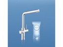 GROHE Küchenarmatur Blue Home L-Auslauf, Starter Kit, Chrom