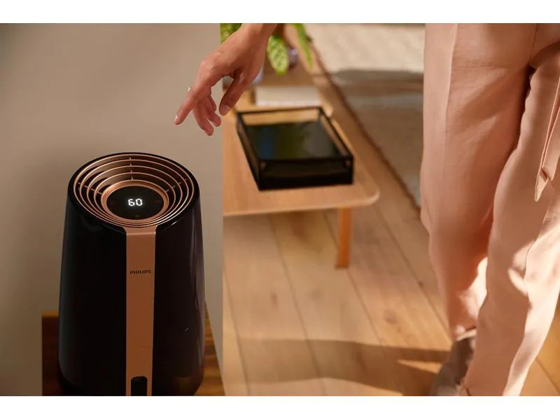 Philips Warmluftbefeuchter HU3918/10 45 m²