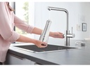 GROHE Küchenarmatur Blue Home L-Auslauf, Starter Kit, Chrom