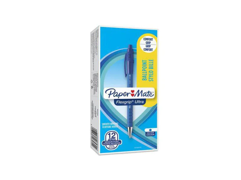 Paper Mate Kugelschreiber Flexgrip Ultra 1 mm, Blau