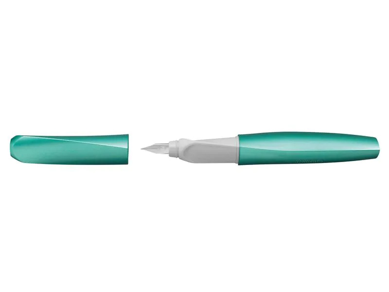 Pelikan Füllfederhalter Twist Cold Alaska Medium (M), Türkis