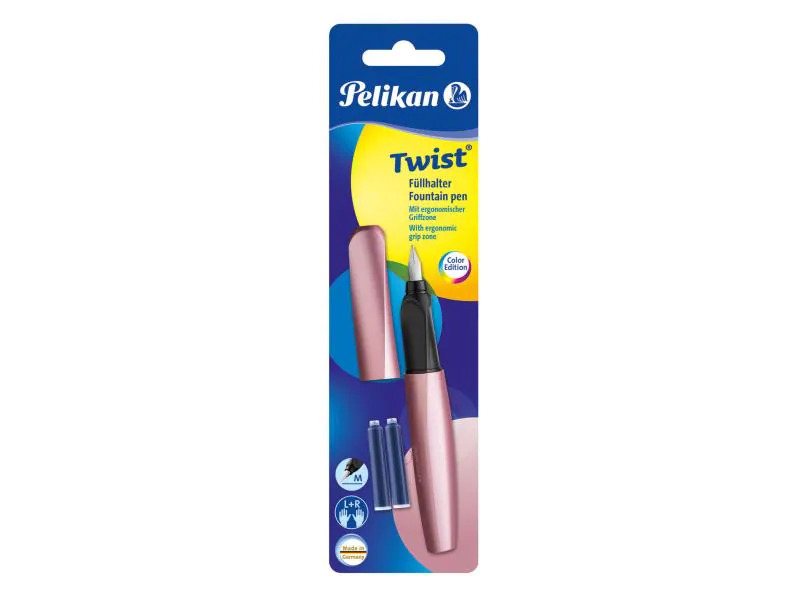 Pelikan Füllfederhalter Twist Girly Rose Medium (M)