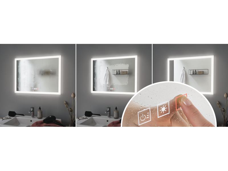 Paulmann Spiegel Mirra 60 x 80, LED