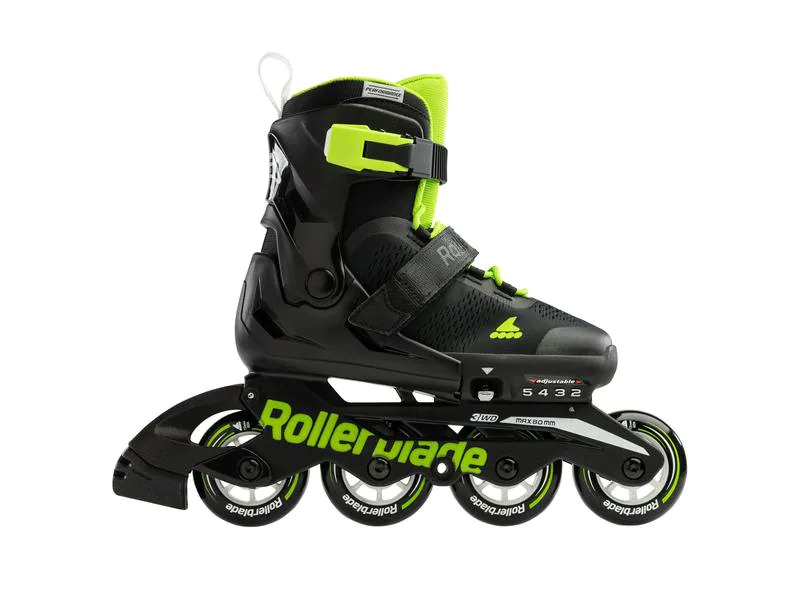 ROLLERBLADE Inline-Skates Microblade 175 Black/Green