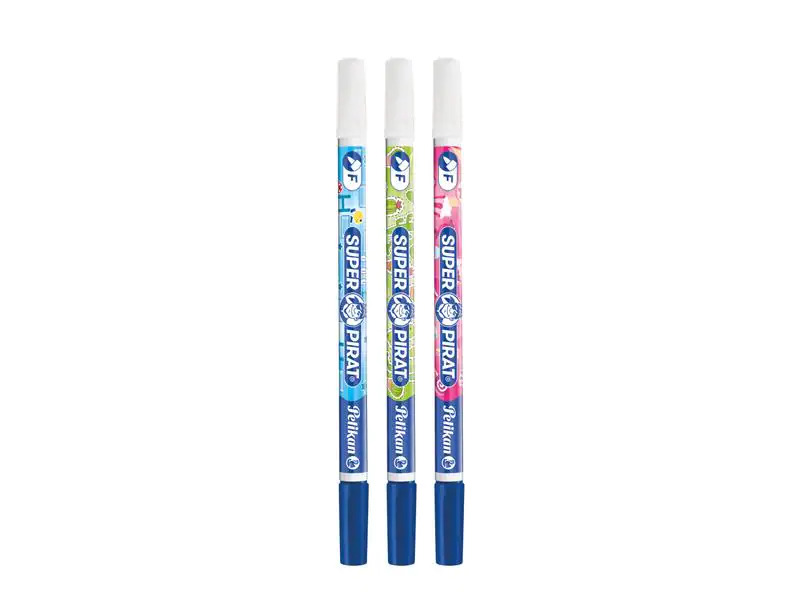 Pelikan Tintenlöscher Super Pirat F Fein (F), Mehrfarbig