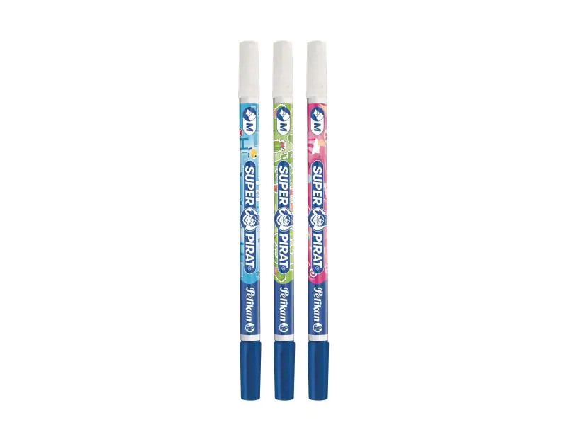 Pelikan Tintenlöscher Super Pirat M Mehrfarbig,Fein (F)