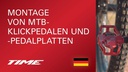 Time Fahrradpedale XC 6 Schwarz