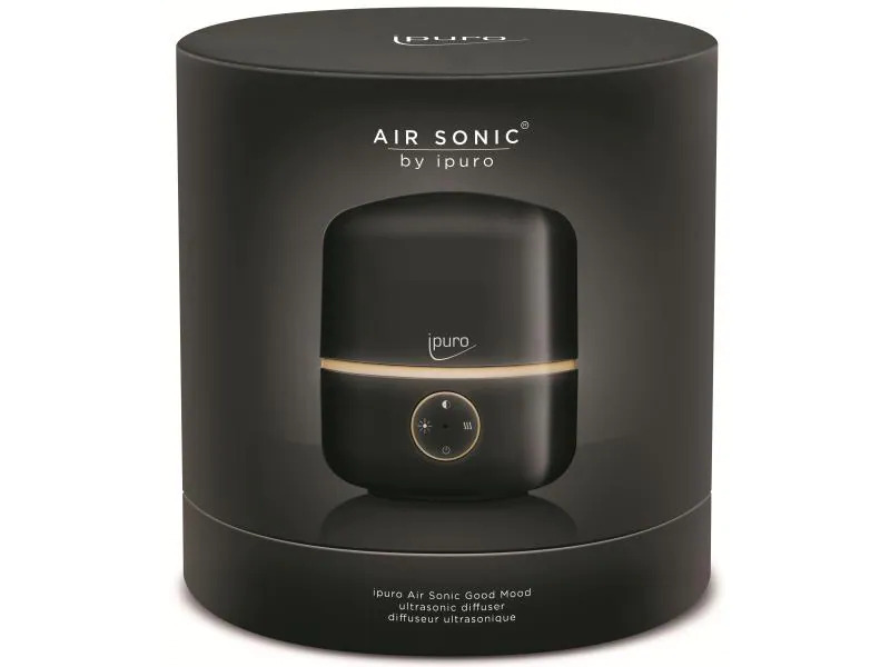 ipuro Aromavernebler Air Sonic Good Mood Schwarz