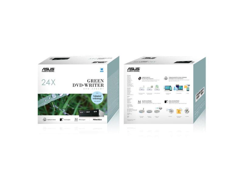 ASUS DVD-Brenner DRW-24D5MT/BLK/G/AS