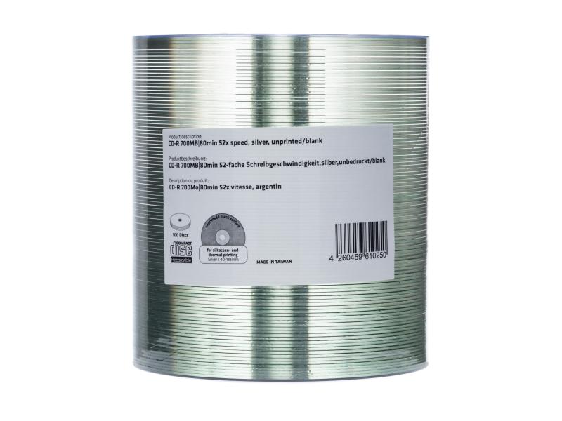 MediaRange CD-R 700 MB, Spindel (100 Stück)