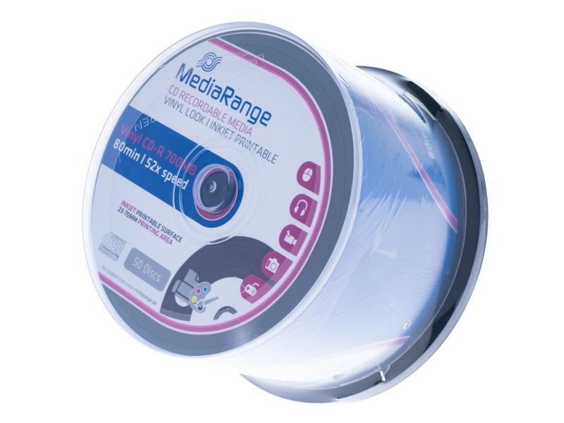 MediaRange CD-R Medien 700 MB, Spindel (50 Stück)