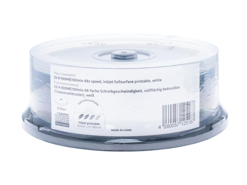 MediaRange CD-R Medien 900 MB, Spindel (25 Stück)