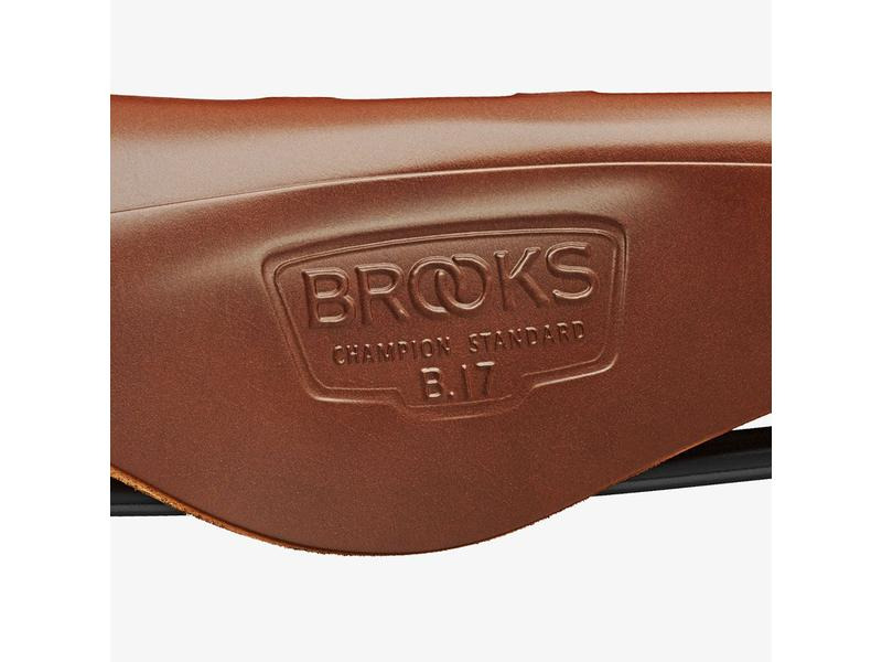 BROOKS Fahrradsattel B17, Antikbraun