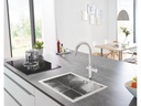 GROHE Küchenarmatur Blue Home C-Auslauf, Starter Kit, Chrom