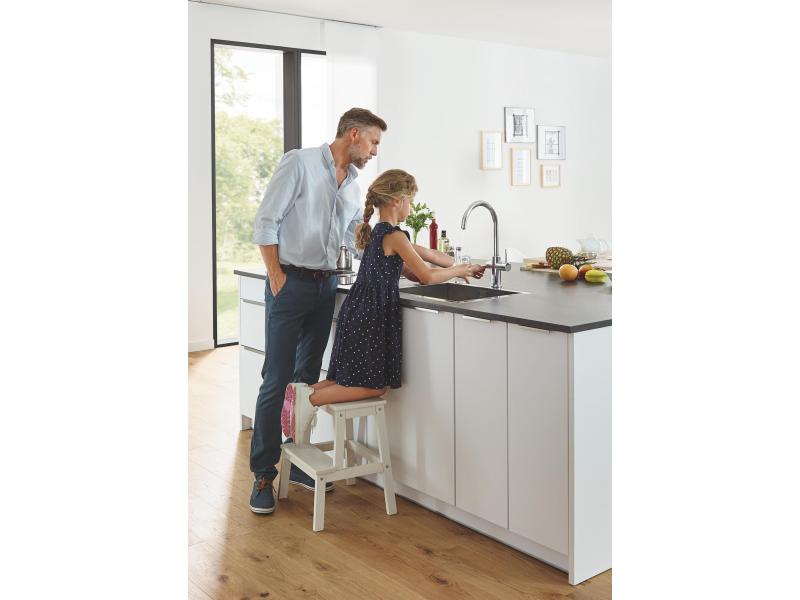 GROHE Küchenarmatur Blue Home C-Auslauf, Starter Kit, Chrom
