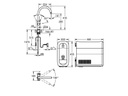GROHE Küchenarmatur Blue Home C-Auslauf, Starter Kit, Chrom