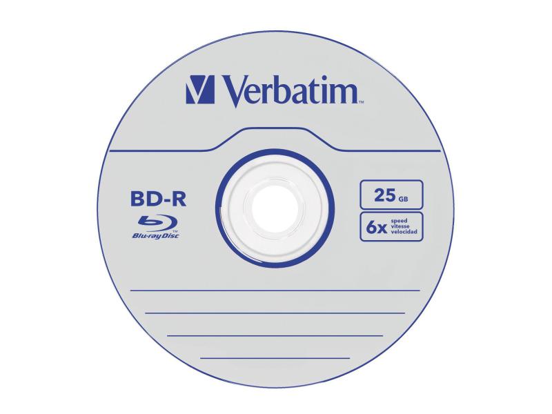 Verbatim BD-R 25 GB, Spindel (25 Stück)