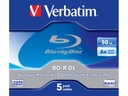 Verbatim BD-R 50 GB, Jewelcase (5 Stück)