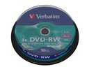 Verbatim DVD-RW 43552 4.7 GB, Spindel (10 Stück)