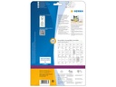 HERMA DVD-Einleger 5037 Weiss, 25 Etiketten