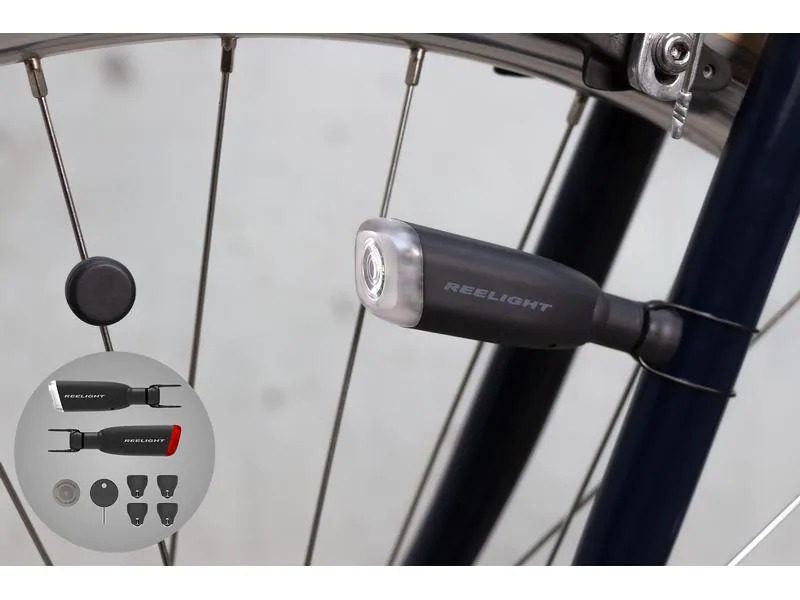 Reelight Velolampe CIO+ Reepower Blinklicht Set 8-teilig