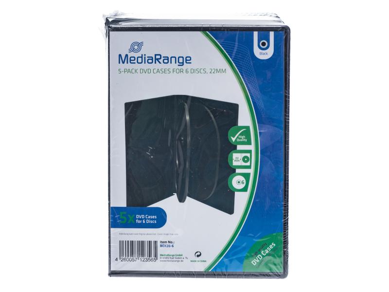 MediaRange Hülle DVD 6 Disc