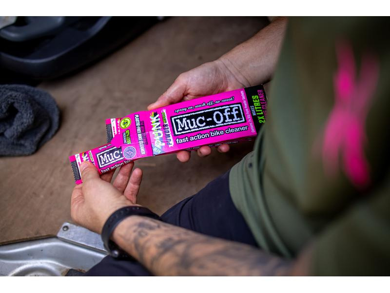 Muc-Off Veloreiniger Punk Powder + Bottle