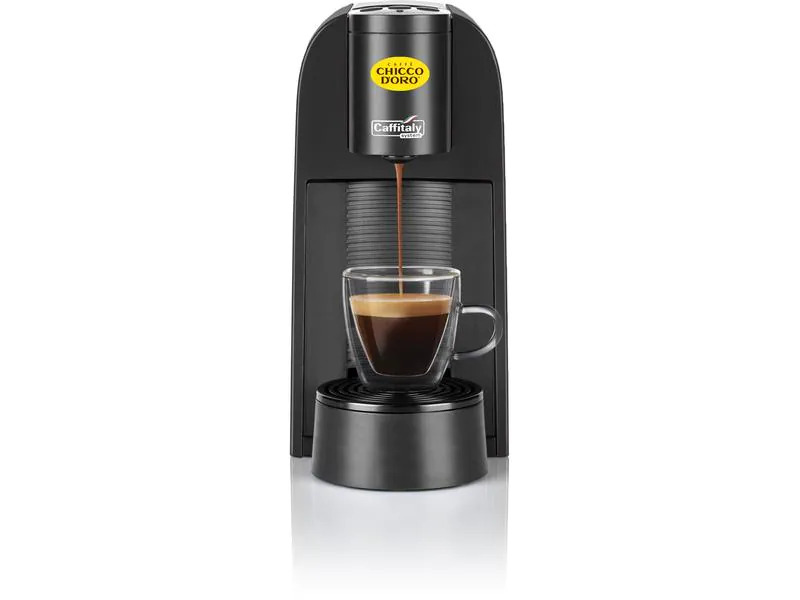 Chicco d'Oro Kapselmaschine Caffitaly S33 Maia, Grau