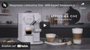 De'Longhi Kaffeemaschine Nespresso New Lattissima One Shadow Black