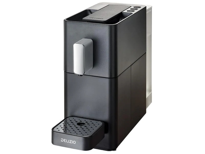 Delizio Kapselmaschine Carina Midnight Schwarz