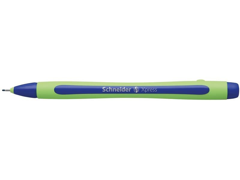 Schneider Fineliner Xpress 0.8 mm, Blau, 10 Stück