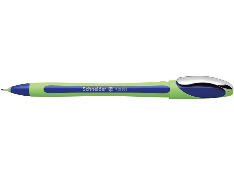 Schneider Fineliner Xpress 0.8 mm, Blau, 10 Stück