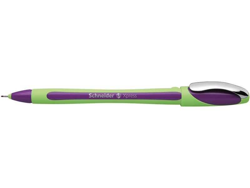 Schneider Fineliner Xpress 0.8 mm, Violett, 10 Stück