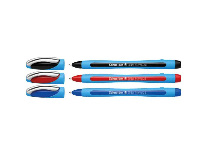 Schneider Kugelschreiber Memo 3er Set