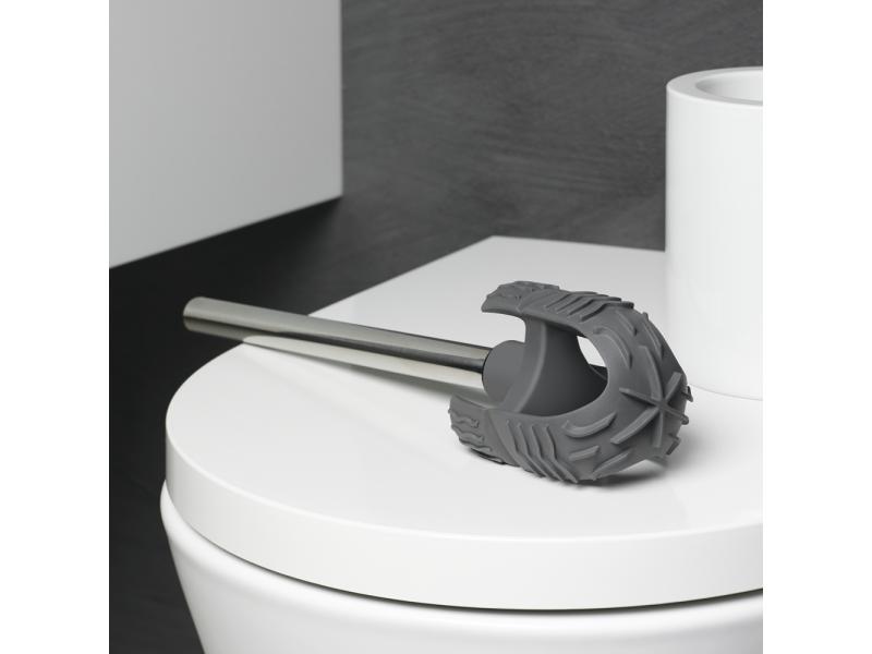 spirella Toilettenbürste Jet WC mit Stiel, Edelstahl