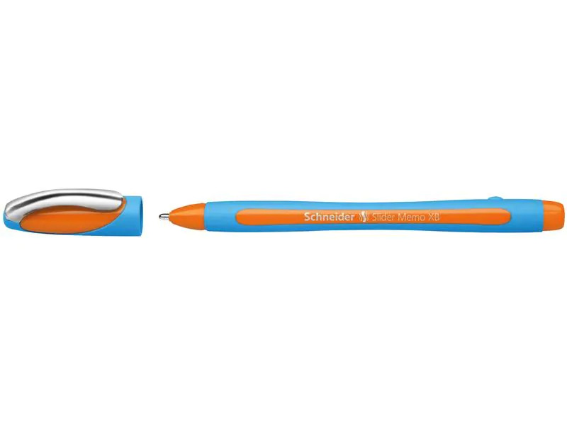 Schneider Kugelschreiber Slider Memo Orange, 10 Stück