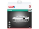 tesa Bad-Utensilienhalter Aluxx Eckablagekorb, Silber
